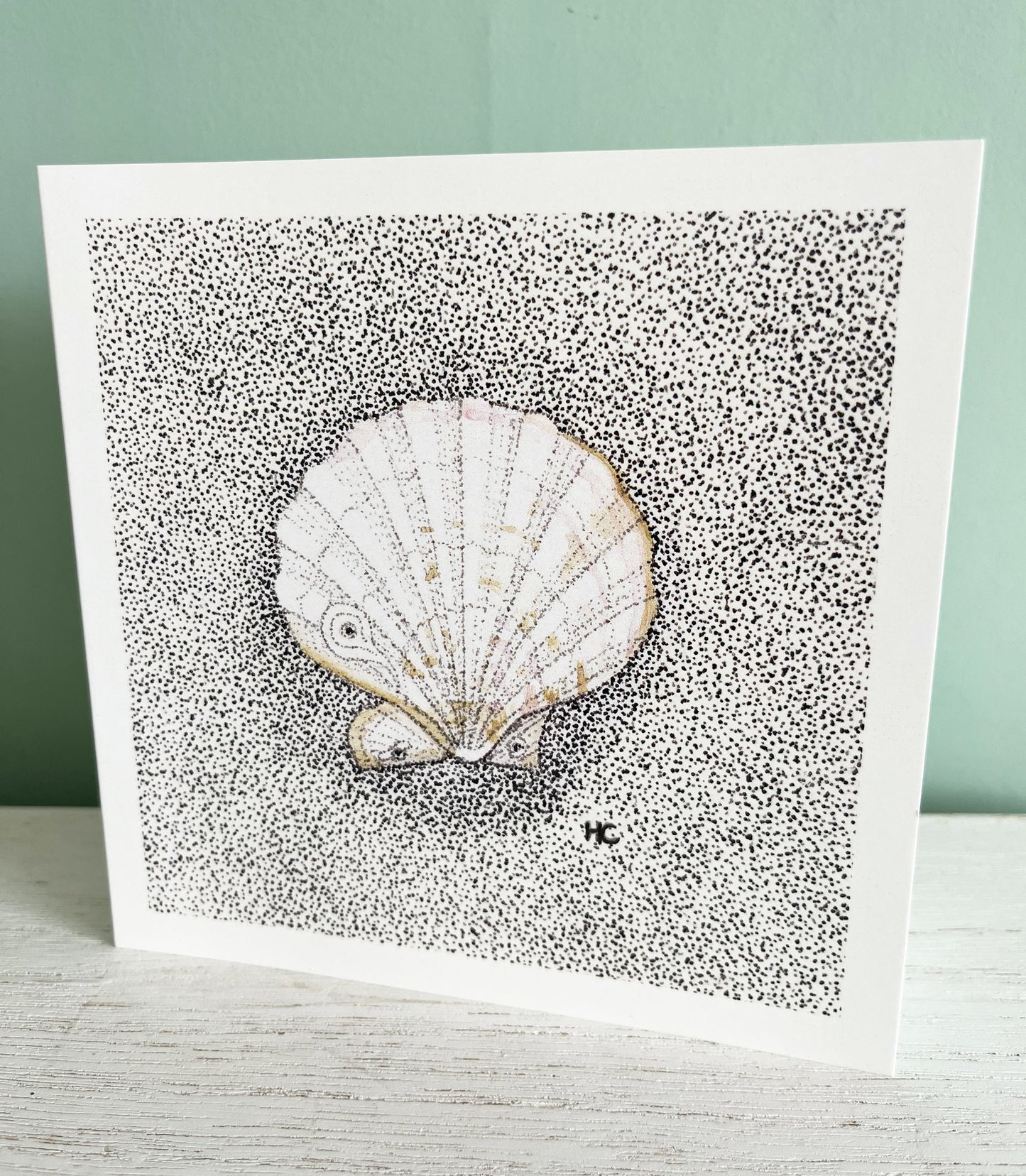 Dotty Shell Card