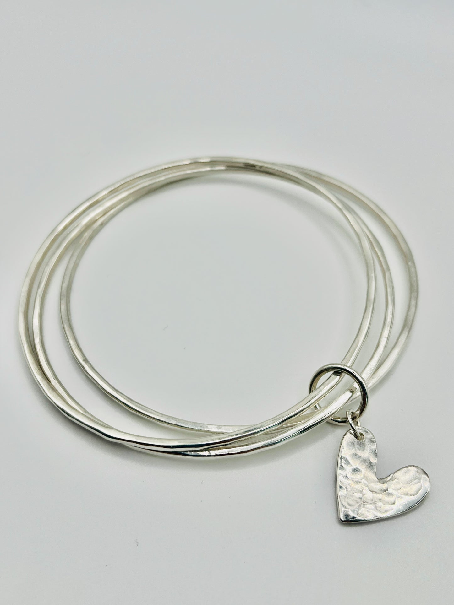 Triple heart Bangle.