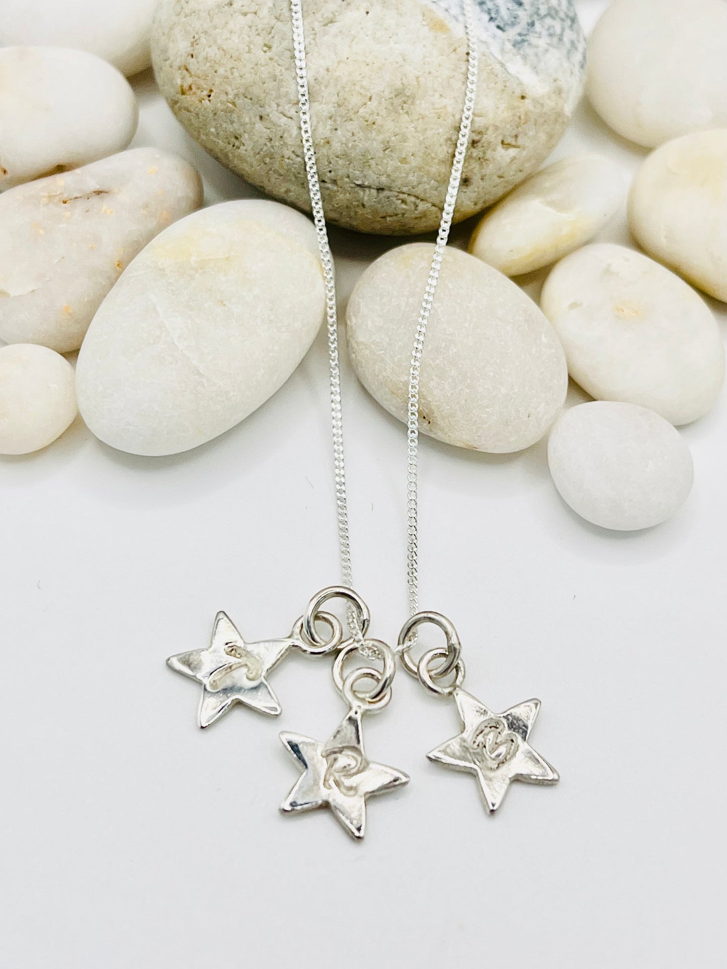 Trio of Stars necklace.