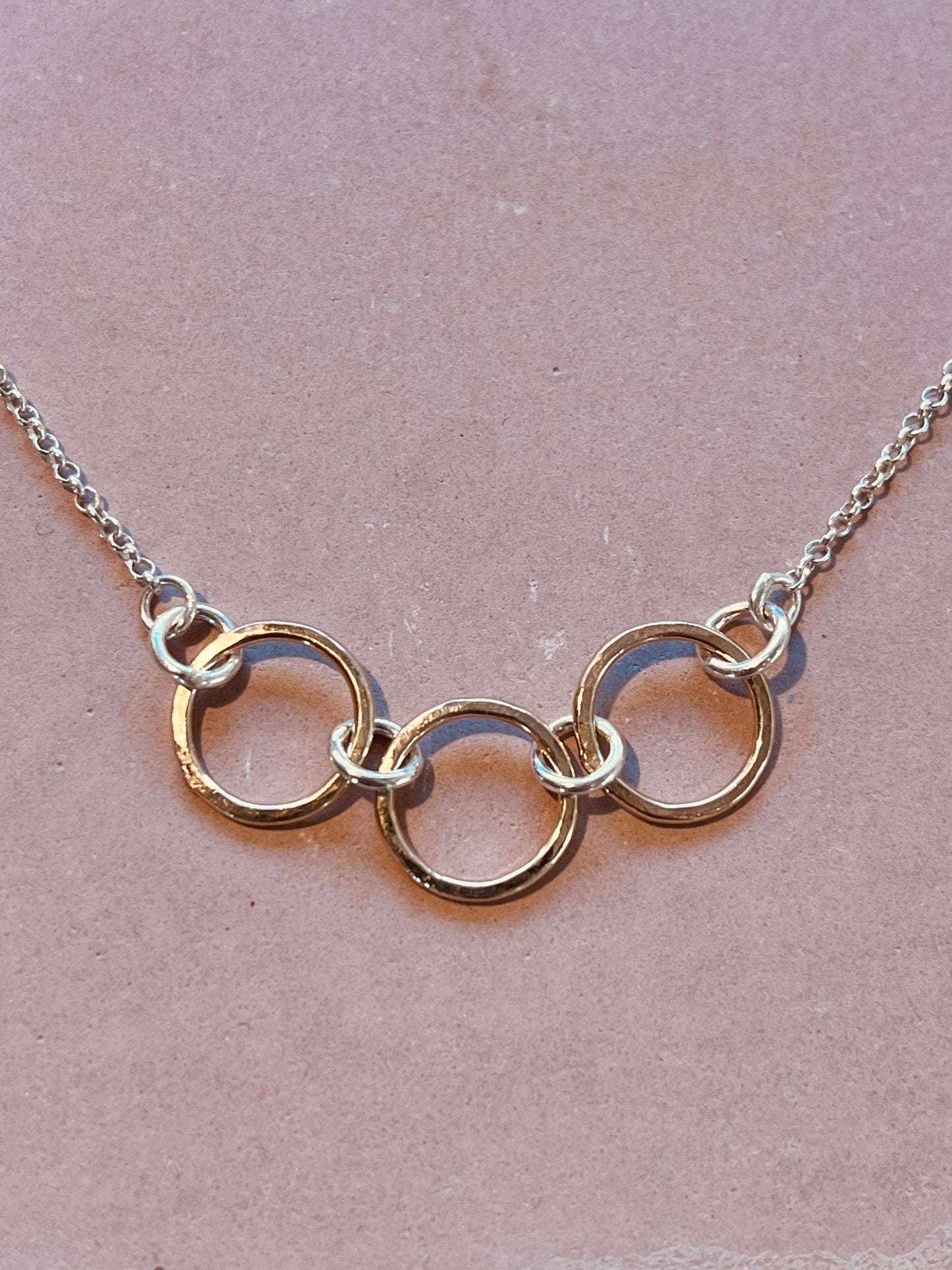 Gold Rings necklace.
