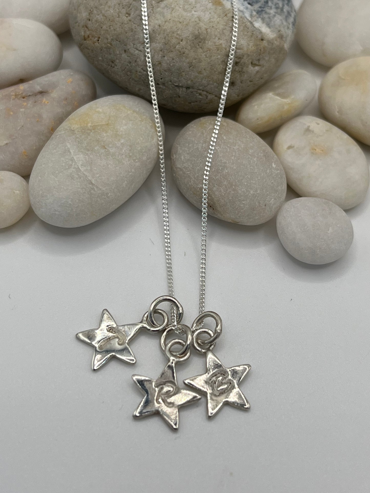 Trio of Stars necklace.