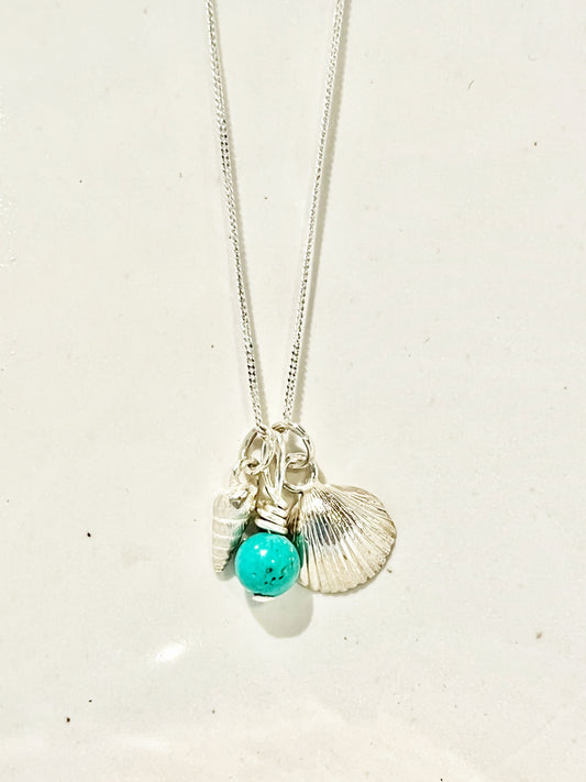 Bantham shell necklace.