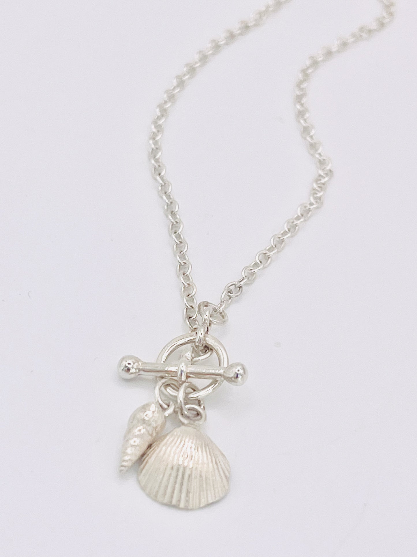Chunky Bantham Shell necklace.