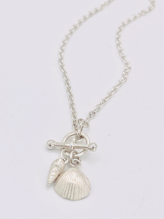 Chunky Bantham Shell necklace.