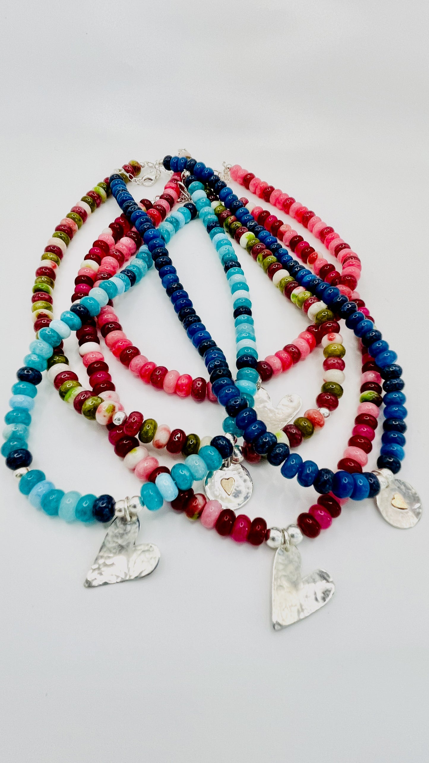 Chunky Big love heart necklace.