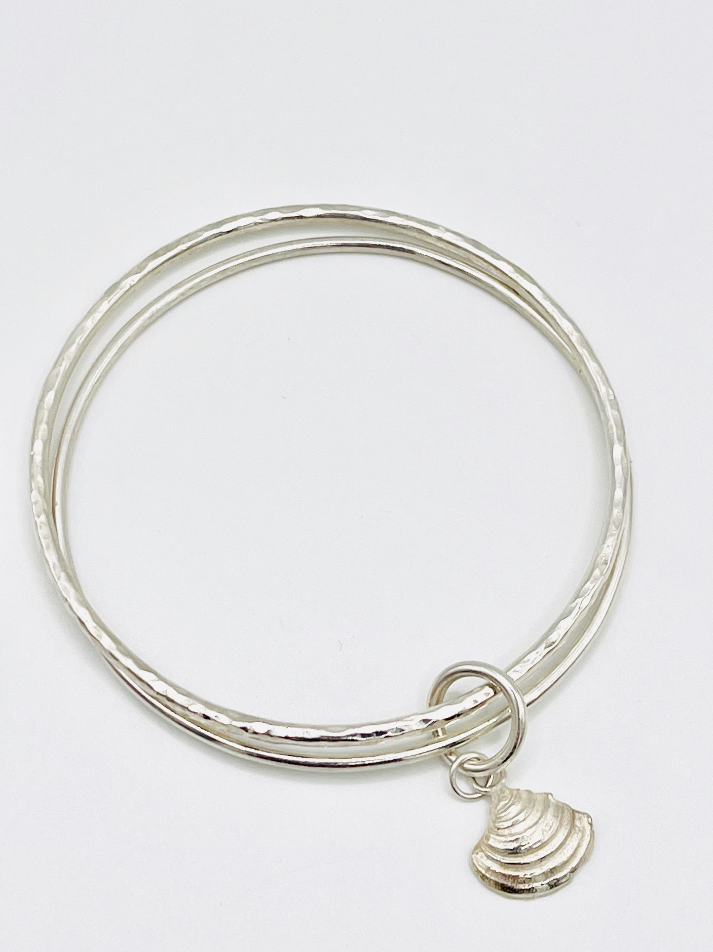 Double Bigbury shell Bangle.