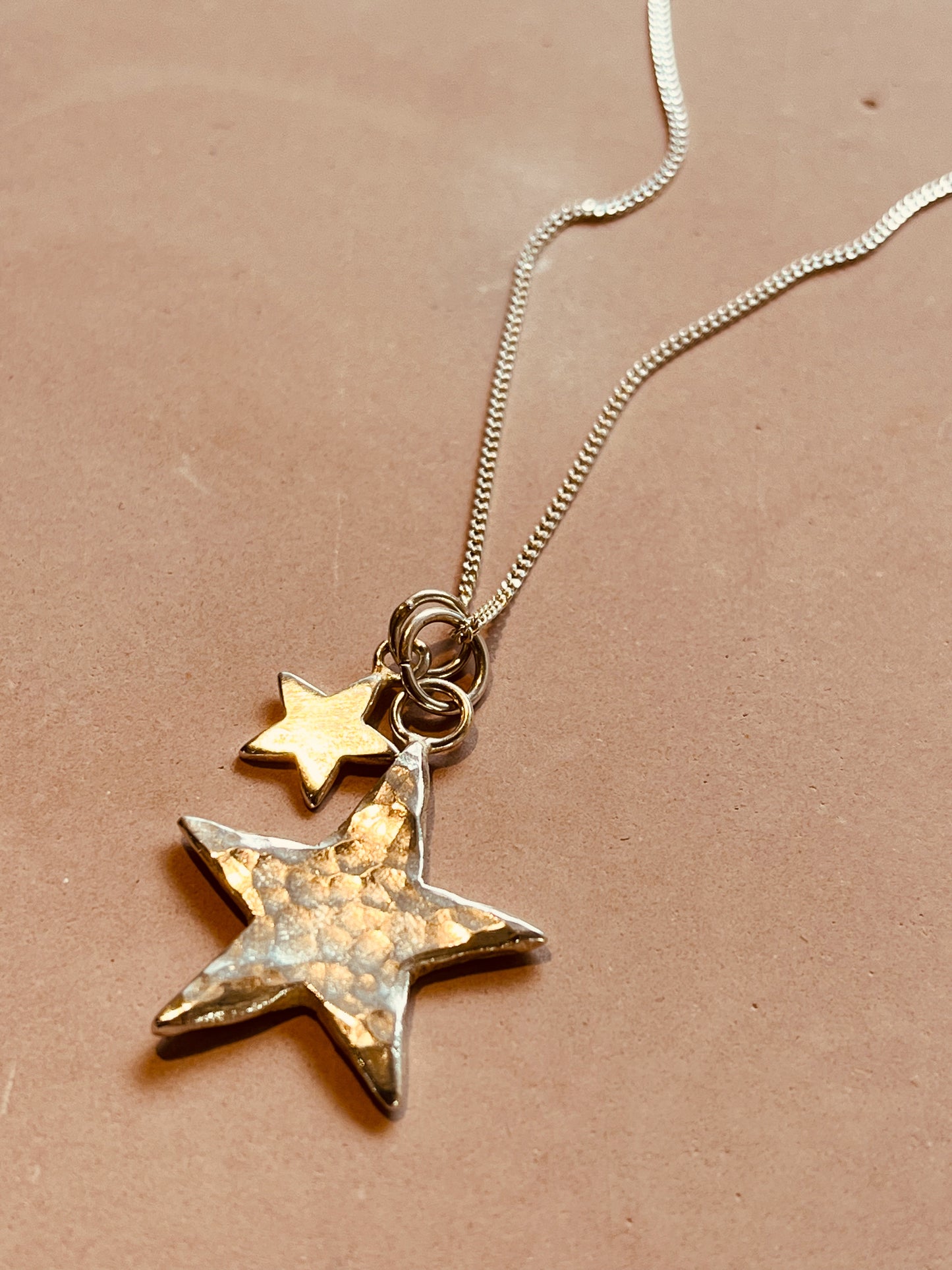 Silver Star necklace.