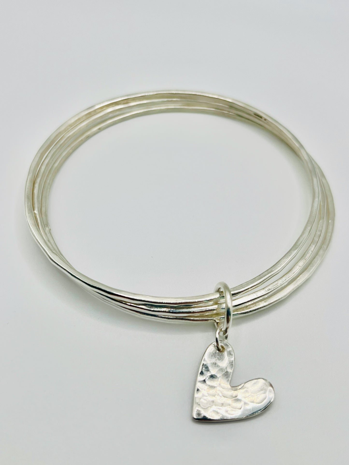 Triple heart Bangle.