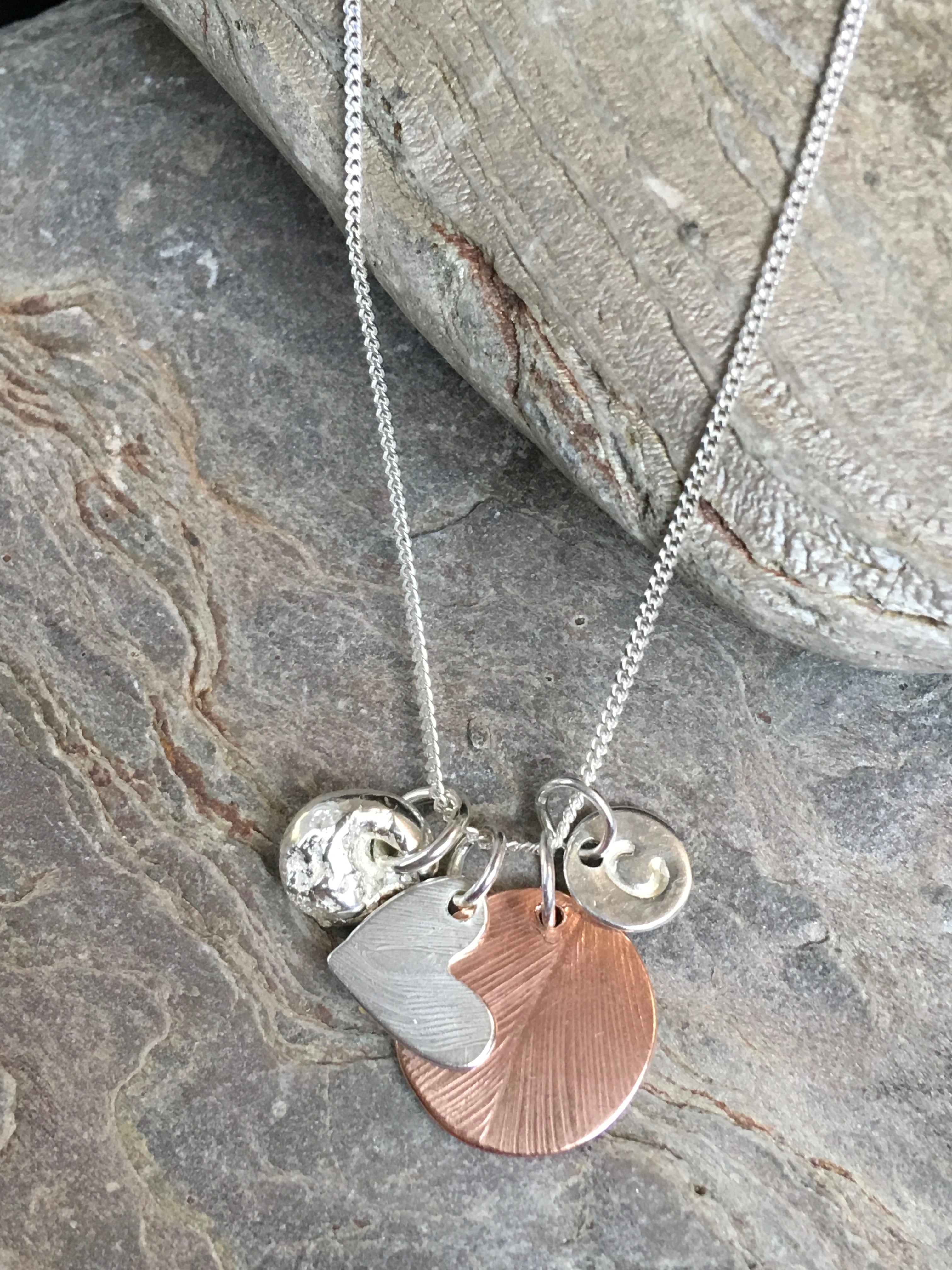 'Create your own' personalised necklace and bracelets