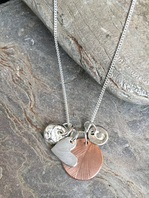'Create your own' personalised necklace and bracelets