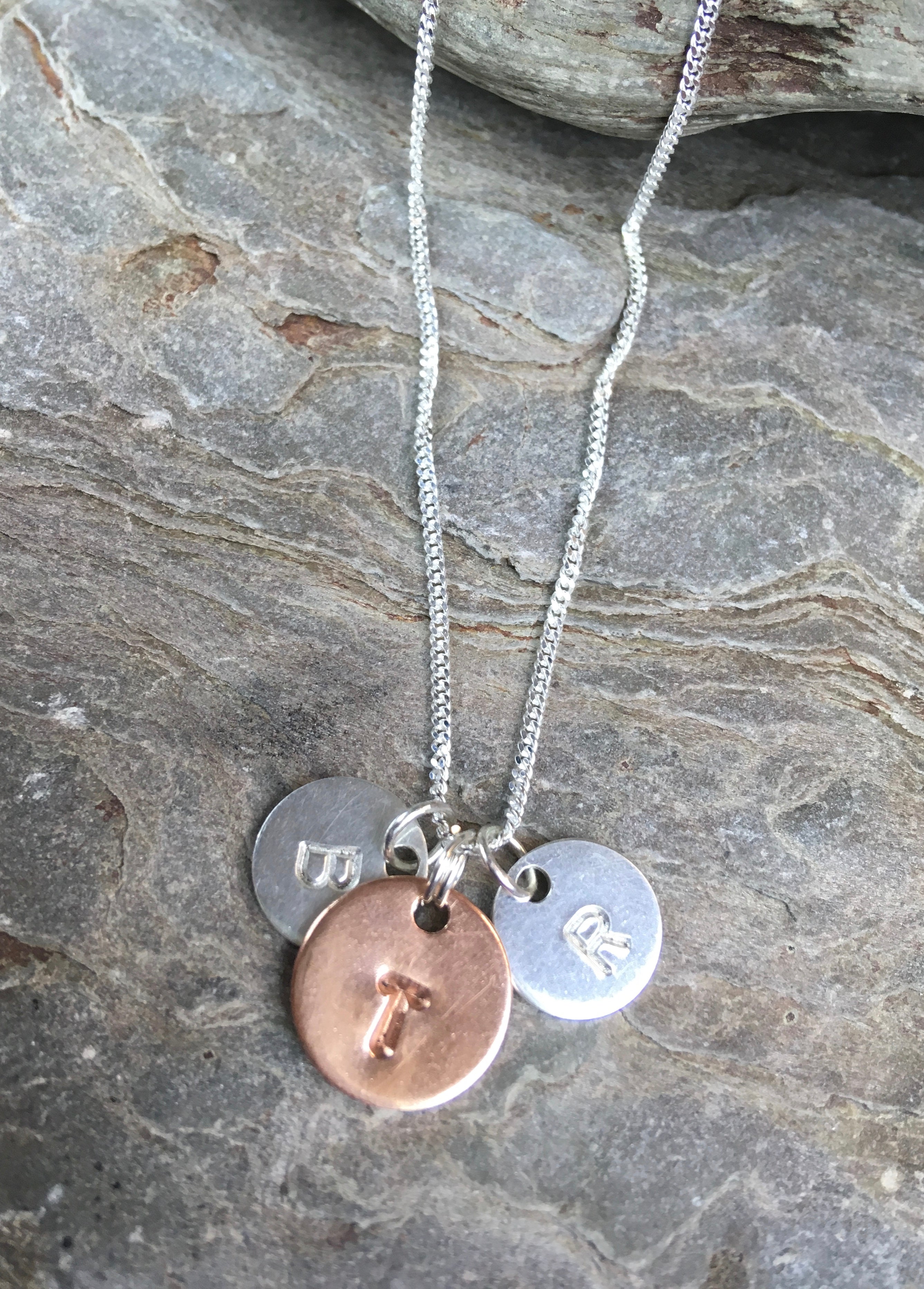 'Create your own' personalised necklace and bracelets