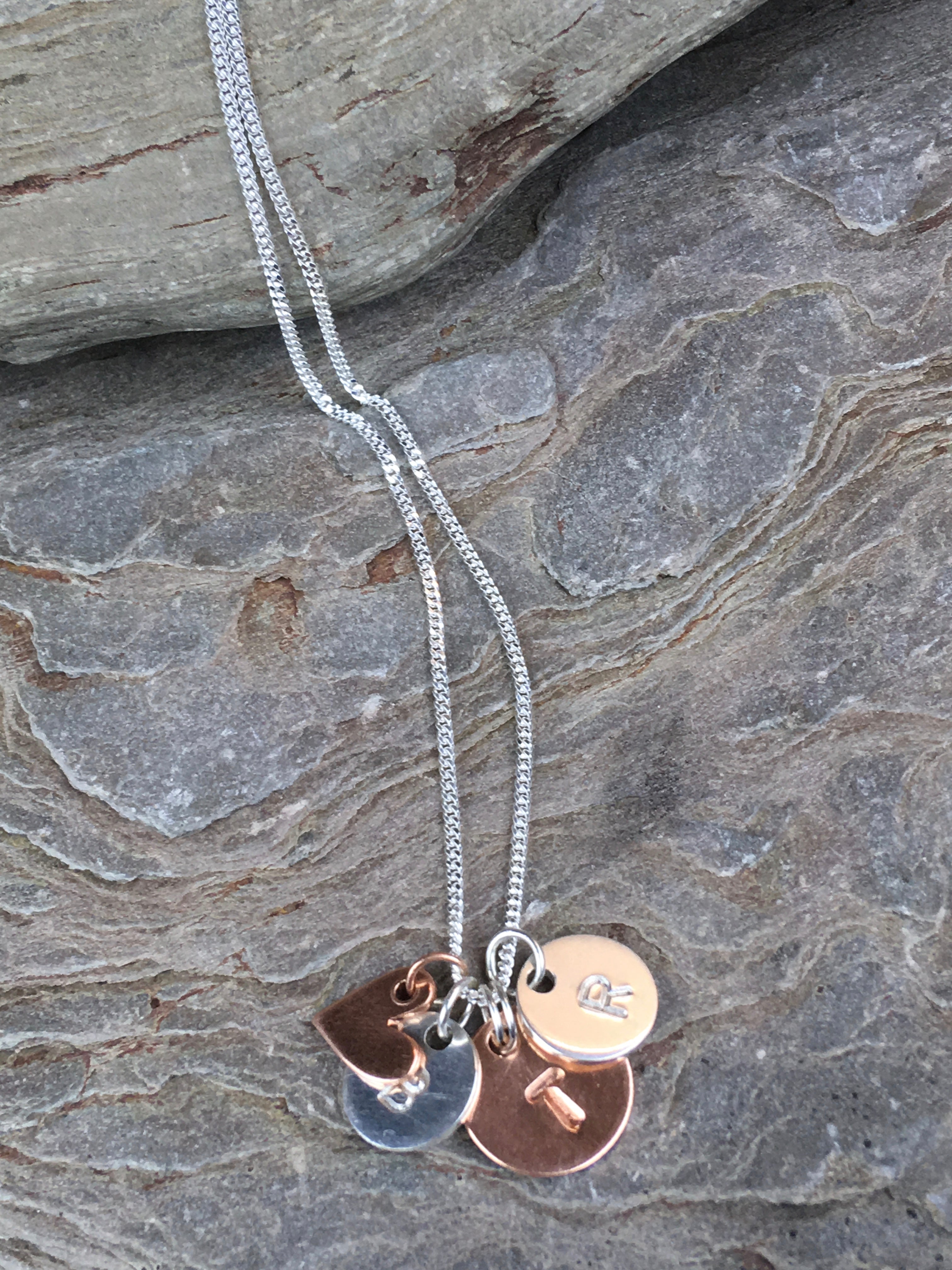 'Create your own' personalised necklace and bracelets
