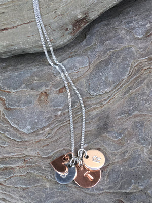 'Create your own' personalised necklace and bracelets