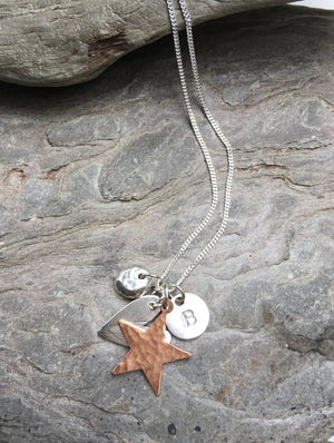 'Create your own' personalised necklace and bracelets