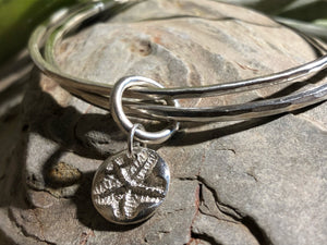 Triple starfish bangle.